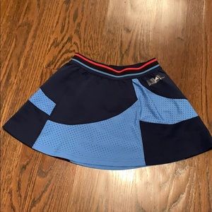 Stella McCartney Adidas blue tennis skirt